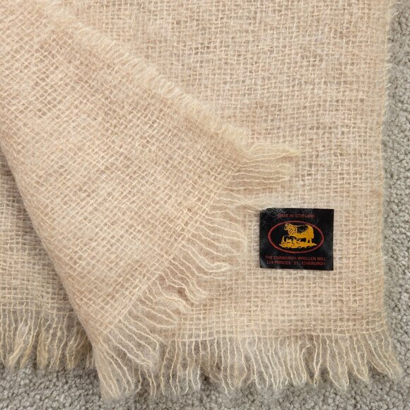 Edinburgh Woolen Mill Accessories - NWOT Wool Mohair Oblong Scarf Earthy Boho